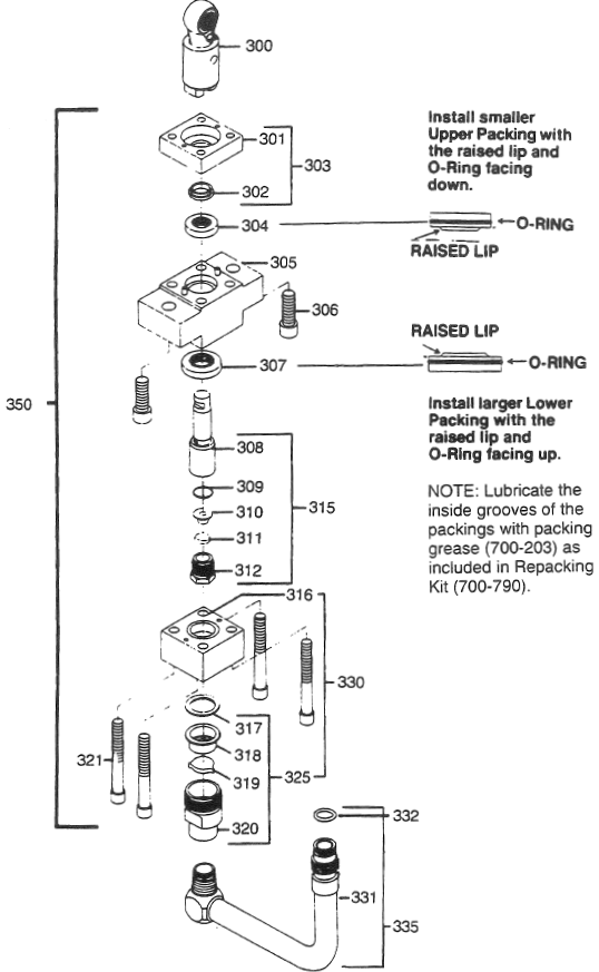 Epic 440E Fluid Section Parts